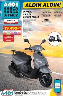 APEC 49.4 CC BENZİNLİ MOPED APEC 49.4 CC BENZİNLİ MOPED